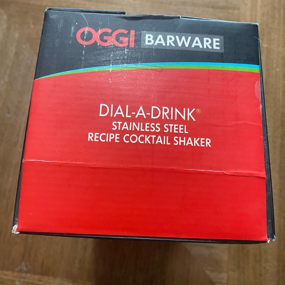 OGGI Dial A Drink Cocktail Shaker - Stainless Steel - Picture 6 of 7